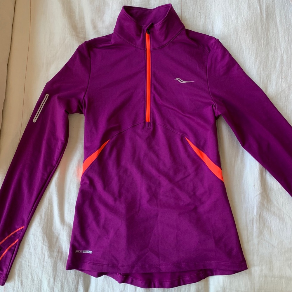 Saucony quarter-zip pullover